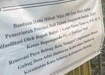 Dana Hibah Rp500 Juta Pura Belong Batu Nunggul Diusut Kejari Badung, Ketut Tama Tenaya Klaim Seluruh Dana Sudah Dikembalikan ke Kas Daerah