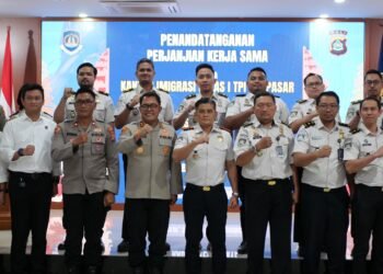 Imigrasi Denpasar dan Polres Gianyar Bersinergi untuk Perkuat Penegakan Hukum Keimigrasian
