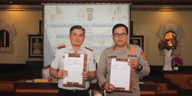 Imigrasi Denpasar dan Polresta Denpasar Jalin Kerja Sama Perkuat Penegakan Hukum Terhadap WNA